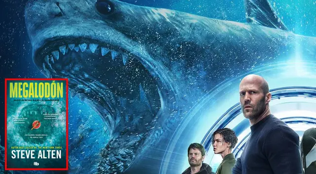Todas las ediciones literarias de "Megalodón" que inspiraron a las cintas Todas las ediciones literarias de "Megalodón" que inspiraron a las cintas