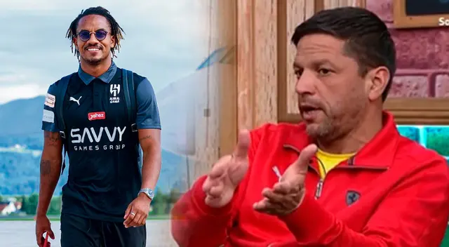 Pedro García y la crítica a André Carrillo por aceptar jugar en la segunda de Arabia