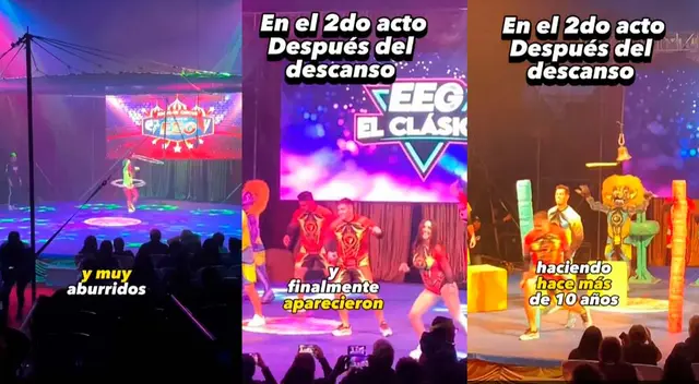 Joven influencer calificó de "aburridos" los shows en el circo de Esto es Guerra.