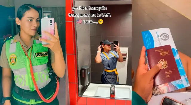 Una joven peruana contó que decidió viajar a Estados Unidos para seguir sus sueños y dejar su profesión de policía. Una joven peruana contó que decidió viajar a Estados Unidos para seguir sus sueños y dejar su profesión de policía.