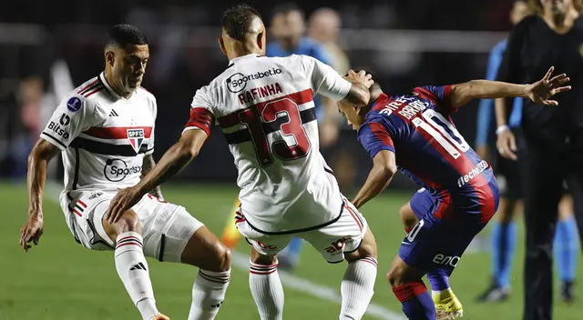 Sao Paulo y San Lorenzo jugaron en el Estadio Morumbí.