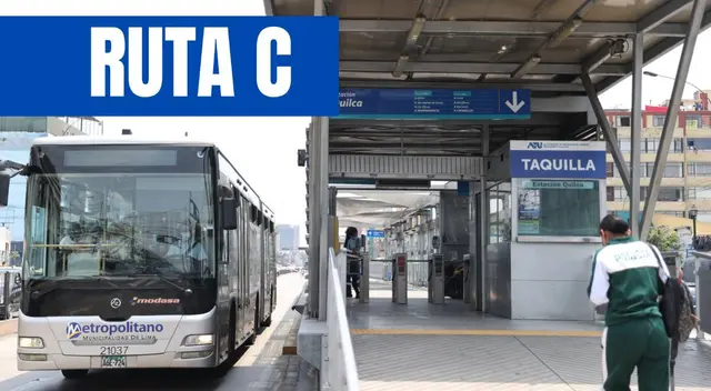 Ruta C del Metropolitano regresa muy pronto a su habitual recorrido