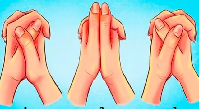 ¿Cuál es el cruce de manos que se parece más al que tú realizas?