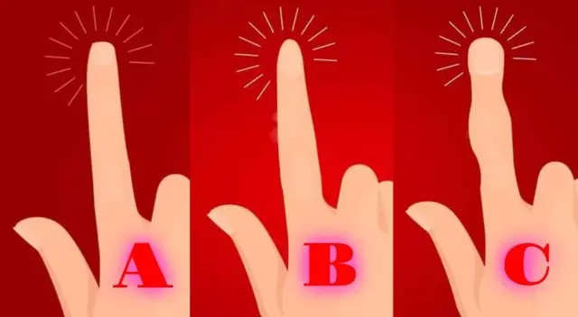 Identifica el dedo que más se parece al tuyo y conocerás en qué destacas. Identifica el dedo que más se parece al tuyo y conocerás en qué destacas.