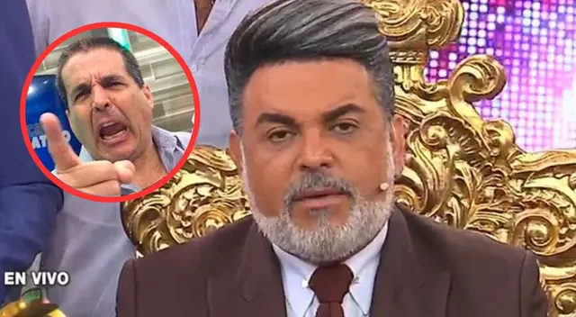 El periodista deportivo botó toda su furia contra el polémico conductor.
