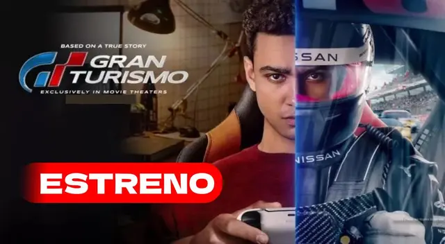 "Gran turismo" película se estrenará el jueves 24 de agosto en Chile, México, Perú y otros países de Latinoamérica.