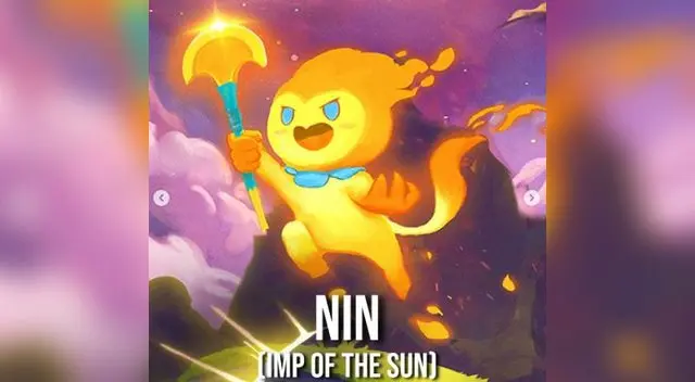 Nin, un personaje épico de un videojuego peruano.