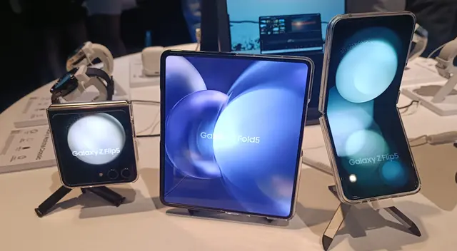 Samsung lanzó sus nuevos 'plegables'. ¿Son resistentes? Aquí lo sabrás. Samsung lanzó sus nuevos 'plegables'. ¿Son resistentes? Aquí lo sabrás.