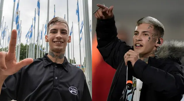 El cantante argentino fue seguido por un pequeño grupo de fans a su salida de la cárcel.