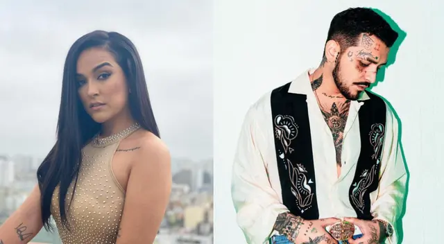 Daniela Darcourt y Christian Nodal compartieron escenario y cantaron juntos "Probablemente"