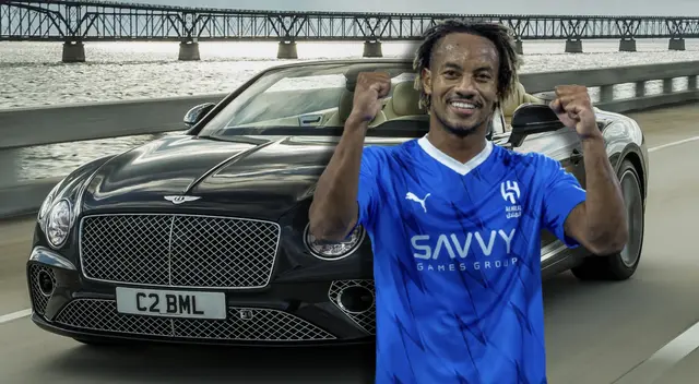 André Carrillo luce una lujosa colección de coches en Arabia Saudita