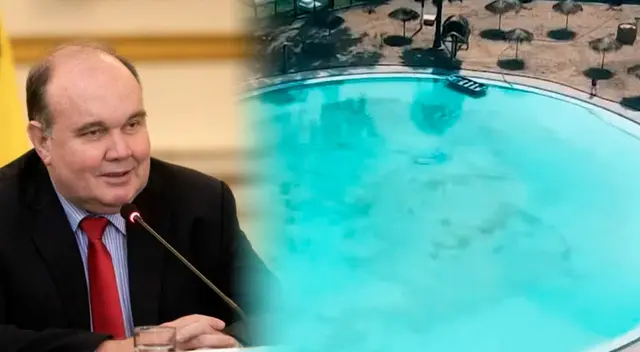 La playa artificial en San Juan de Lurigancho inaugurada por el alcalde de Lima Rafael López Aliaga luce en mal estado y vecinos reclaman.