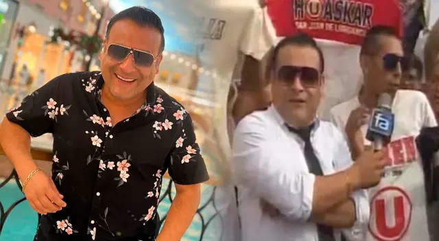 El conocido conductor del programa 'Sí va a salir' sería hincha de Universitario de Deportes. El conocido conductor del programa 'Sí va a salir' sería hincha de Universitario de Deportes.