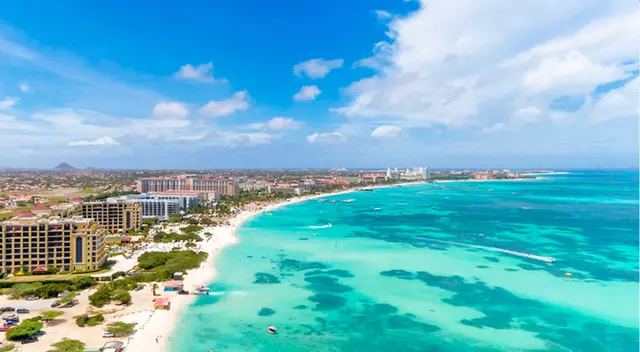 Aruba es la isla más cercana a nuestro continente.