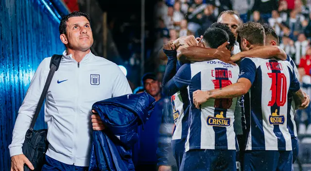 Mauricio Larriera está invicto en dos partidos con Alianza Lima.