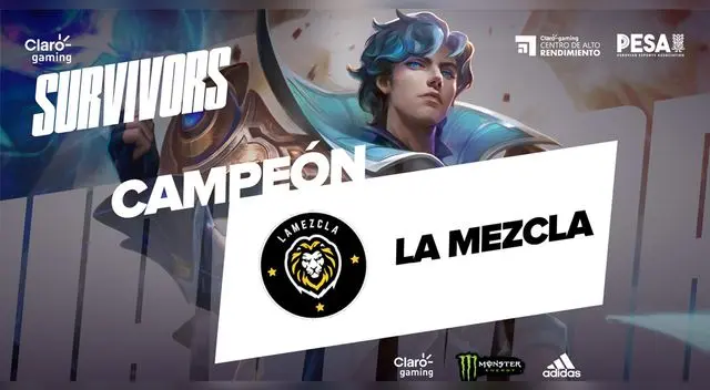 LaMezcla campeón Claro gaming SURVIVORS S7