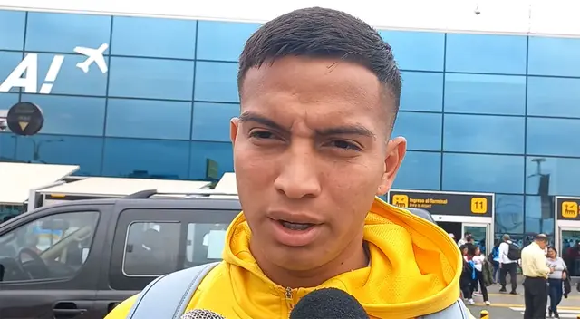 Martín Távara declaró a la prensa tras llegar a Lima desde Piura Martín Távara declaró a la prensa tras llegar a Lima desde Piura