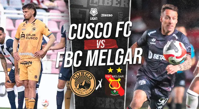 Cusco FC y Melgar juegan por la fecha 10 del Torneo Clausura 2023.