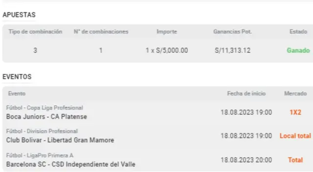 Apuestas