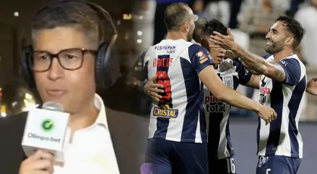 Erick Osores destacó el presente de Alianza Lima