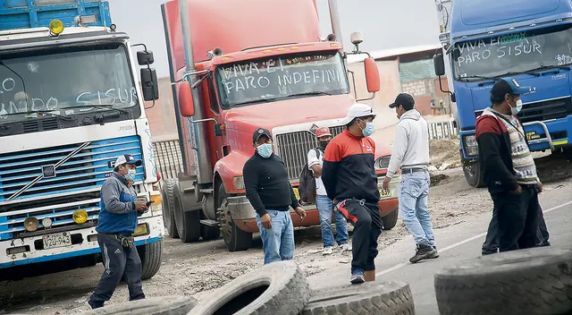 Anuncian paro de transportistas a nivel nacional. ¿Cuáles son sus reclamos?