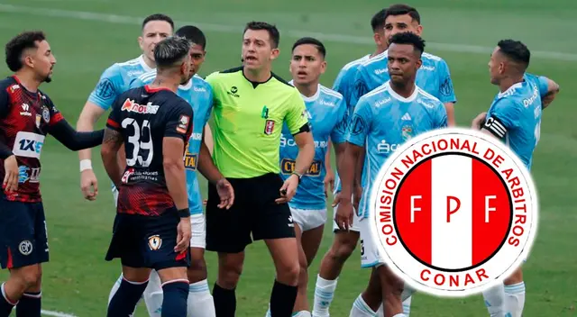 CONAR citó a todos los árbitros del Sporting Cristal vs Municipal
