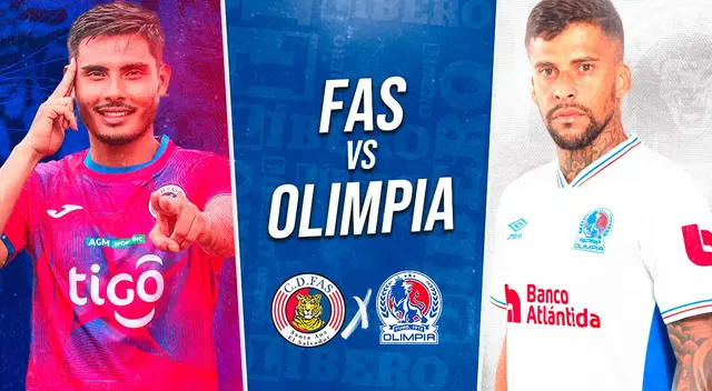FAS recibe a Olimpia por Copa Centroamericana Concacaf 2023