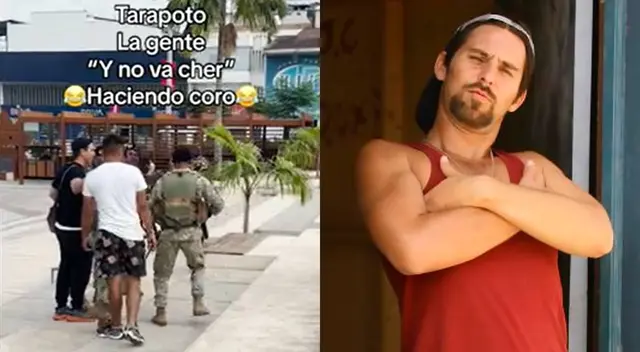 'Tito' se encuentra con militares y se sorprende al ve el cariño de las autoridades