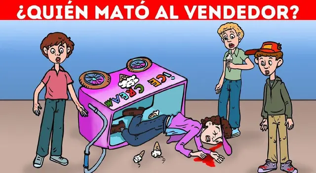 Acertijo: encuentra al que mató al hombre vendedor Acertijo: encuentra al que mató al hombre vendedor