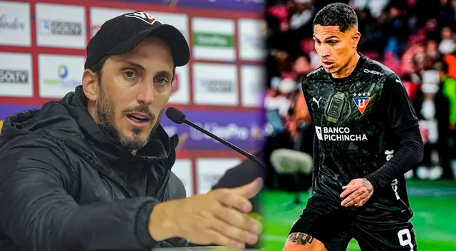 Luis Zubeldía tomó una decisión sobre la titularidad de Paolo Guerrero