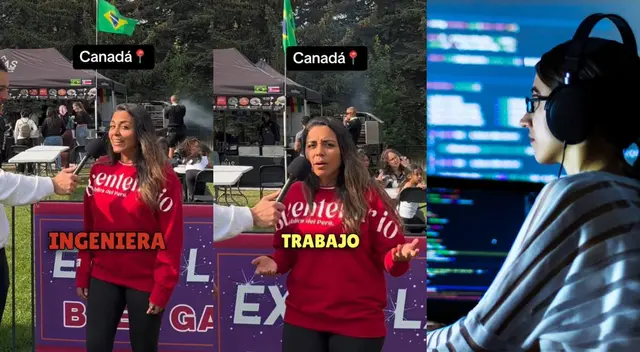 Peruana sorprende con su testimonio de trabajo en Canadá como ingeniera de sistemas. Peruana sorprende con su testimonio de trabajo en Canadá como ingeniera de sistemas.