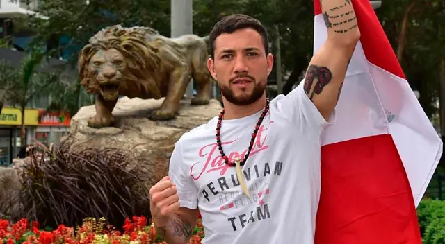 Luis Pajuelo firmó contrato con UFC tras triunfar en Las Vegas