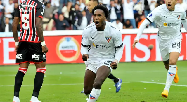 LDU vs. Sao Paulo por la Copa Sudamericana