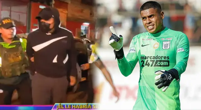 El arquero de Alianza Lima fue detenido por agredir a su pareja.