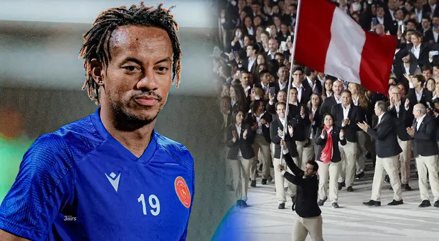 André Carrillo es criticado por abanderado en Lima 2019 André Carrillo es criticado por abanderado en Lima 2019