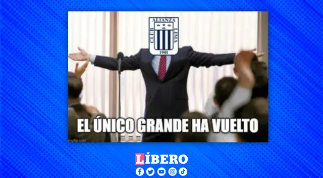 Los memes tras la victoria de Alianza Lima se viralizaron rápidamente. Los memes tras la victoria de Alianza Lima se viralizaron rápidamente.