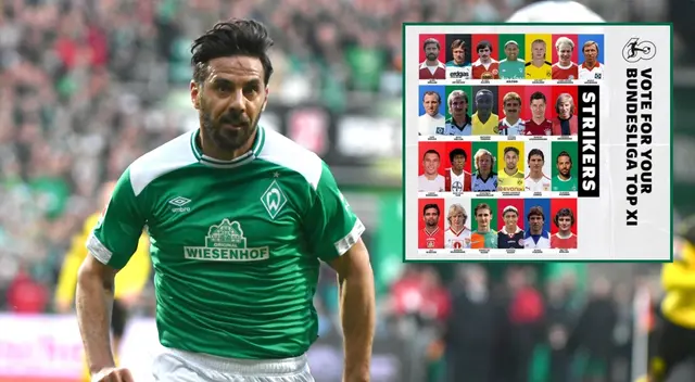 Pizarro ha quedado grabado en la mente de la Bundesliga y sus hinchas.