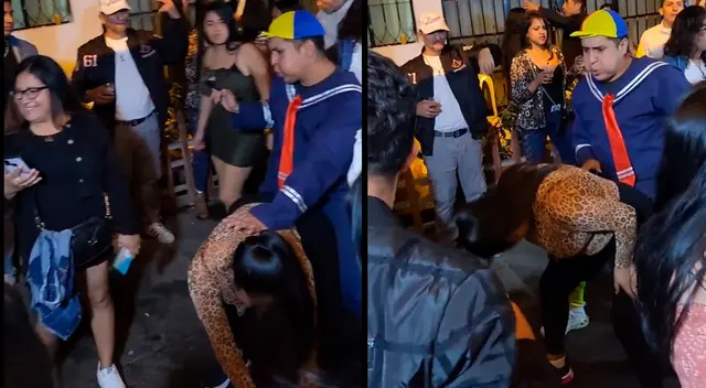 Kiko hizo de las suyas en una fiesta callejera sin pensar que lo grabarían para TikTok. Kiko hizo de las suyas en una fiesta callejera sin pensar que lo grabarían para TikTok.