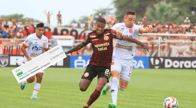 Un hincha se llevó casi 10 mil soles tras apostar en el Universitario vs. Atlético Grau. Un hincha se llevó casi 10 mil soles tras apostar en el Universitario vs. Atlético Grau.