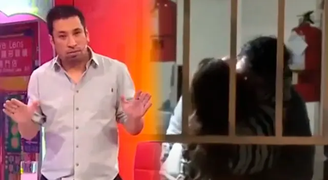 Aldo Miyashiro aprovechó su espacio televisivo para pronunciarse sobre el ampay de su aún esposa Érika Villalobos.