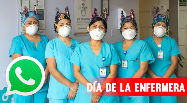 Te compartimos las mejores frases para dedicar por el 'Día de la Enfermera peruana' vía WhatsApp. Te compartimos las mejores frases para dedicar por el 'Día de la Enfermera peruana' vía WhatsApp.
