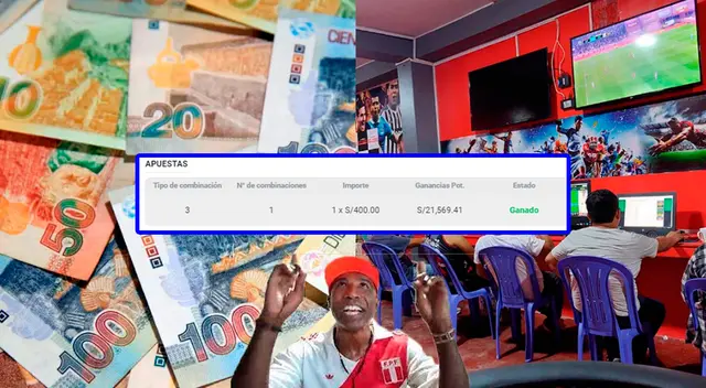 Con solo apostar en 3 partidos logró llevarse un jugoso premio en 90 minutos.