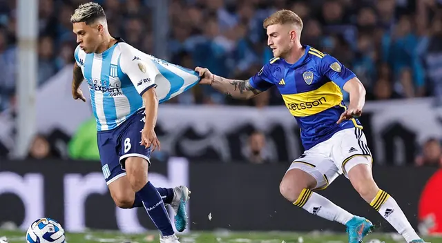 Racing y Boca igualaron sin goles en los 90 minutos.