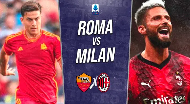 Roma vs. Milan EN VIVO por Serie A