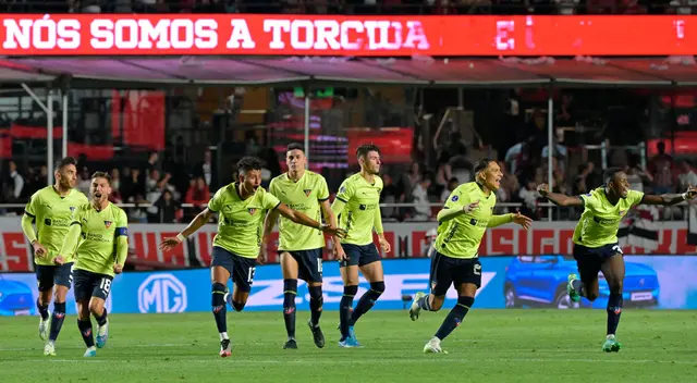 LDU eliminó a Sao Paulo y clasificó a semifinales de la Copa Sudamericana 2023