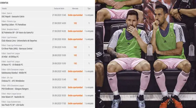 El joven acertó en cada uno de sus pronósticos deportivos y se llevó miles de soles gracias a Messi.