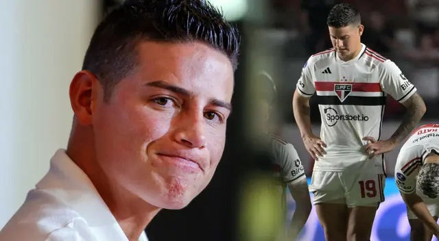 James Rodríguez falló en la definición de penales.