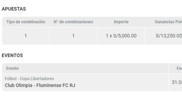 Apuestas
