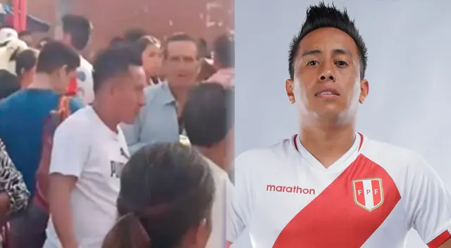 Con un polo blanco y un peinado similar a Christian Cueva, el joven se robó las miradas en el evento. Con un polo blanco y un peinado similar a Christian Cueva, el joven se robó las miradas en el evento.