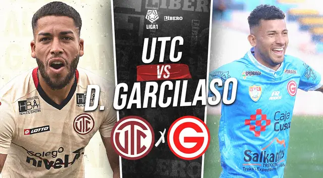 UTC vs. Garcilaso se enfrentan EN VIVO por la Liga 1